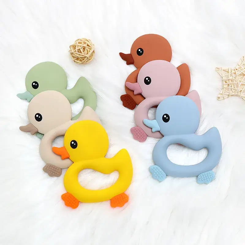 Duckie Silicone Teether