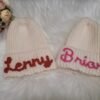 personalized baby name hat